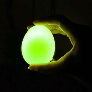 Un ou de Pasqua 'radioactiu'
