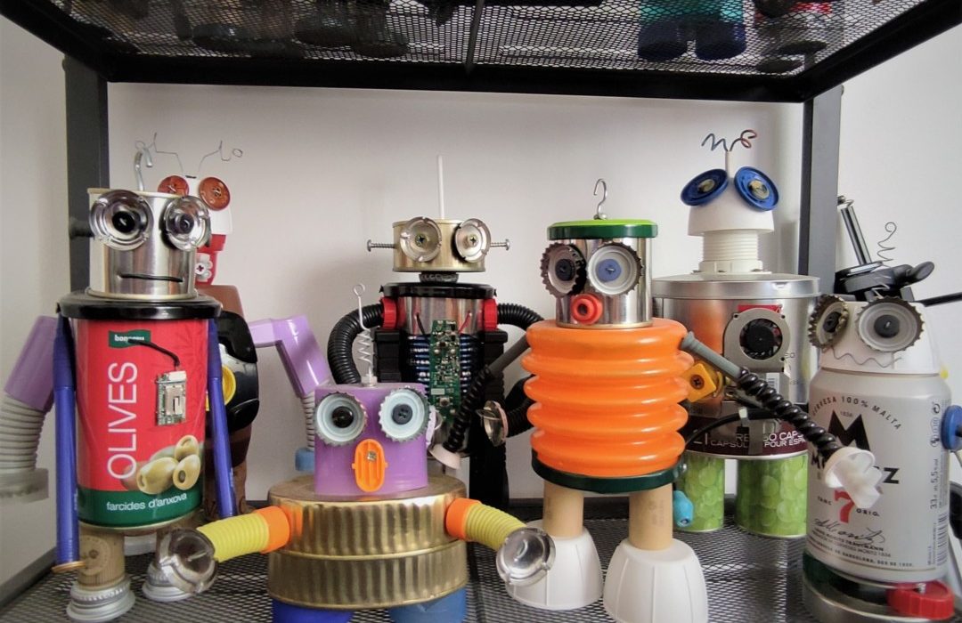 robots reciclats joan robots